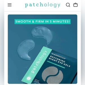 NIB PATCHOLOGY RESTORATIVE NIGHT EYE PATCHES
